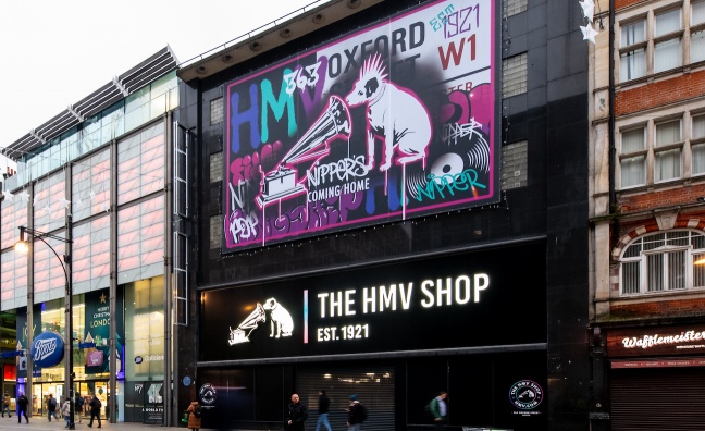 HMV confirms Oxford Street store to return this month