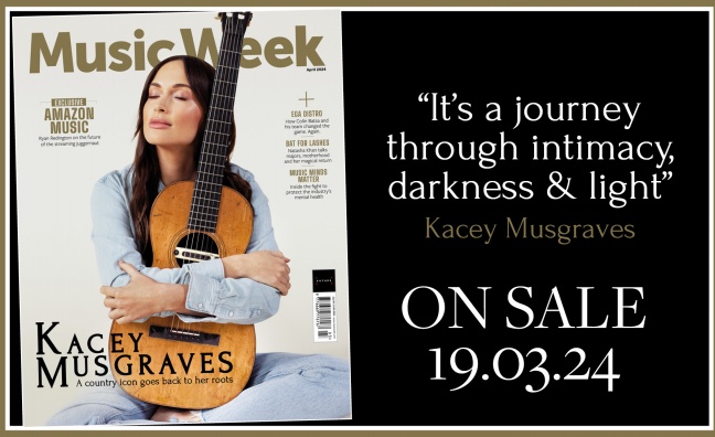 Kacey Musgraves covers the new edition of Music Week