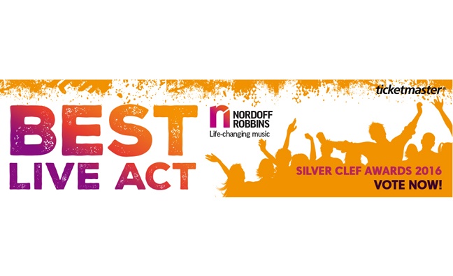 Voting open for Ticketmaster Best Live Act at O2 Silver Clef Awards