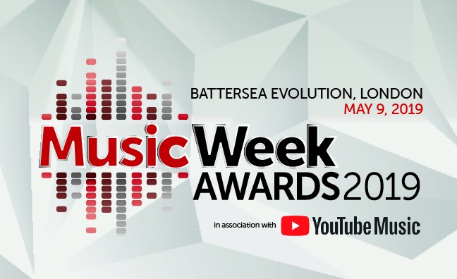 YouTube Music sponsors Music Week Awards 2019