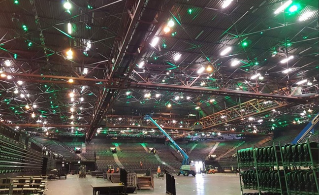 Birmingham's Genting Arena installs new £800k lighting system
