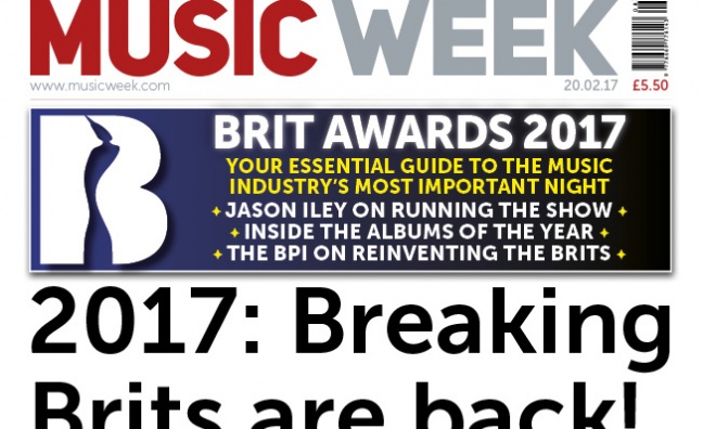 BRIT Awards special issue of Music Week out now