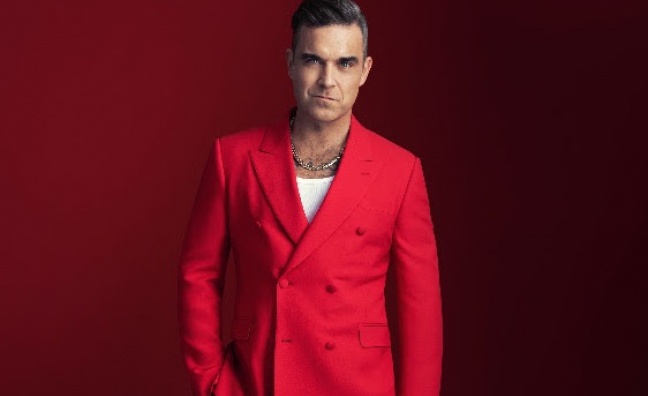 'I'm always writing': Robbie Williams talks his first Christmas album