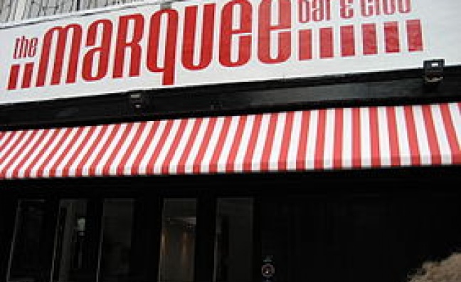 The Marquee Club to be resurrected for special event