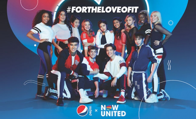 Simon Fuller's Now United partners with Pepsi