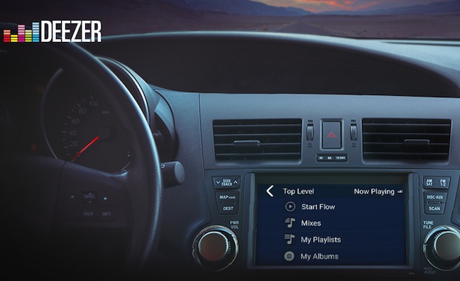 Deezer appears in cars with MirrorLink