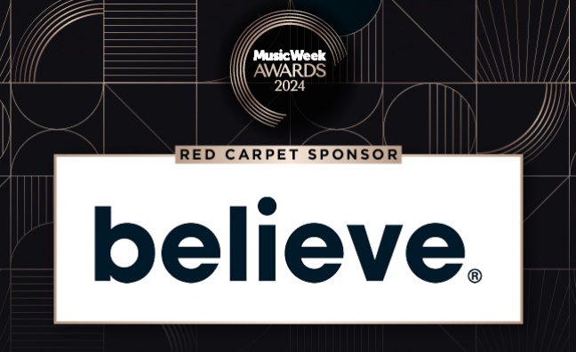 Believe to sponsor Music Week Awards 2024