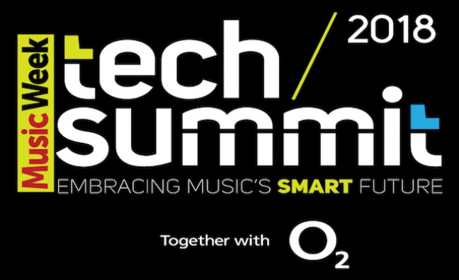 Music Week and O2 announce Music Week Tech Summit 2018 Partnership