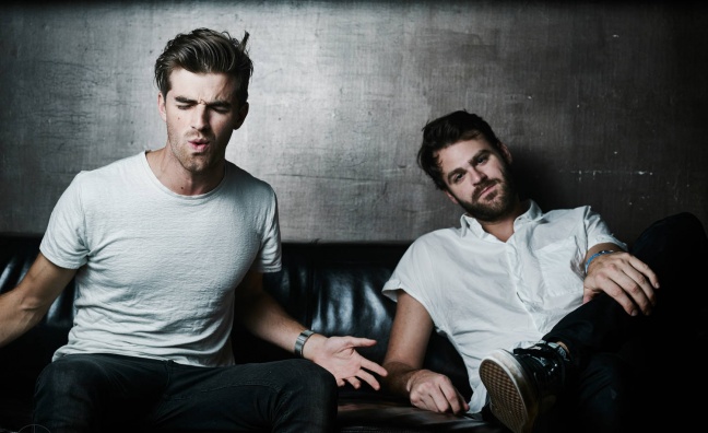 The Chainsmokers are at No.1 in the Official Trending Chart