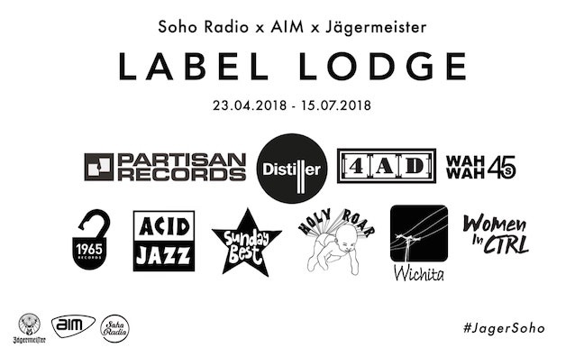 Soho Radio and AIM announce Label Lodge line-up for 2018