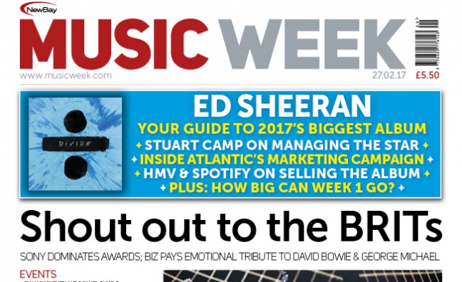New issue of Music Week out now
