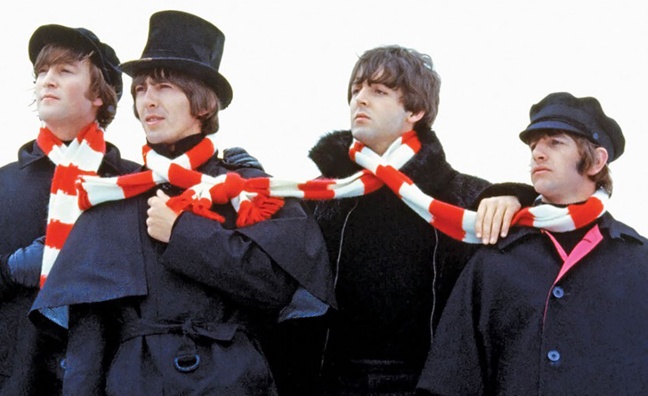 The Beatles top one billion streams in six months