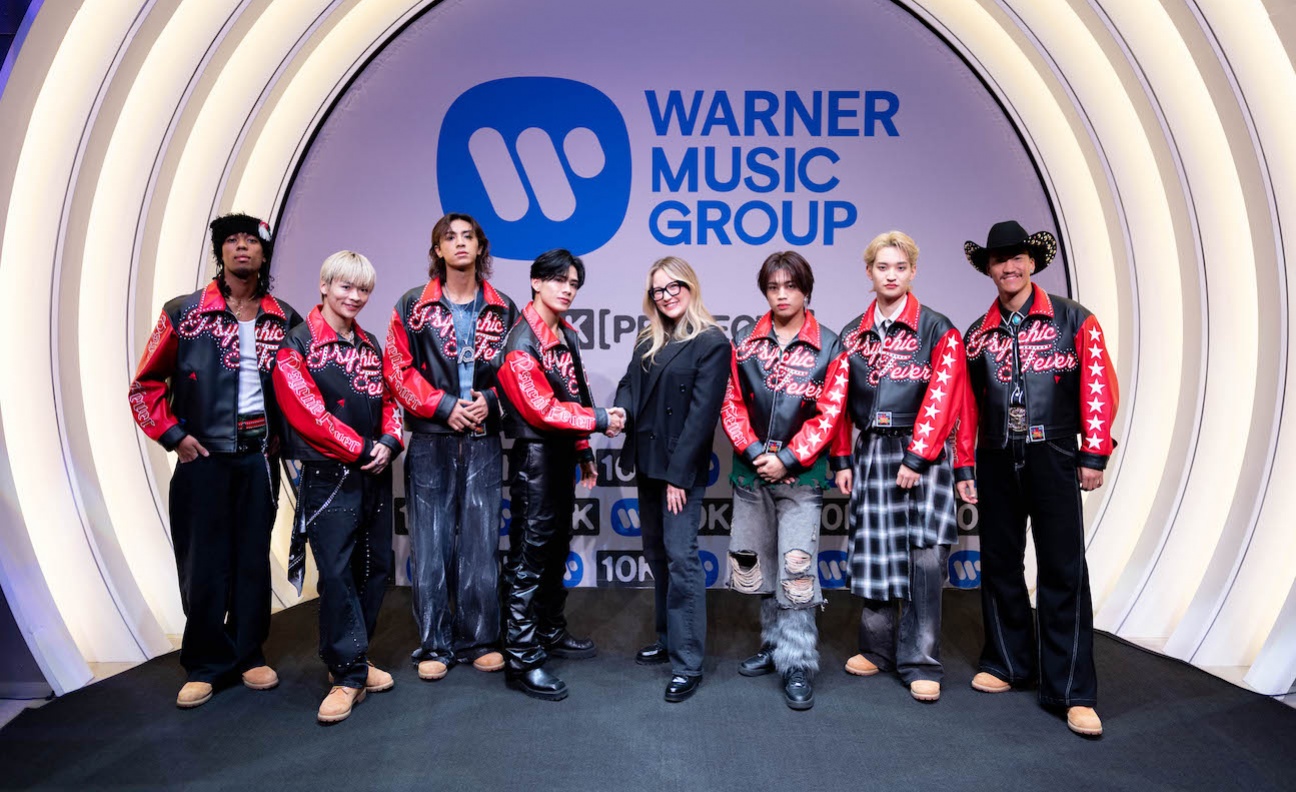 Warner Music Group signs global label deal with Japanese group Psychic Fever