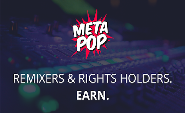 MetaPop service to monetise fan remixes on Spotify, Apple Music and Tidal
