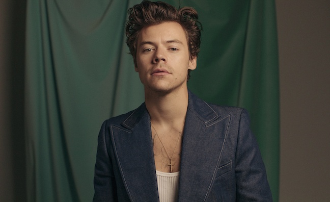Harry Styles' chart boost from tour announcement, TikTok and a 28th birthday