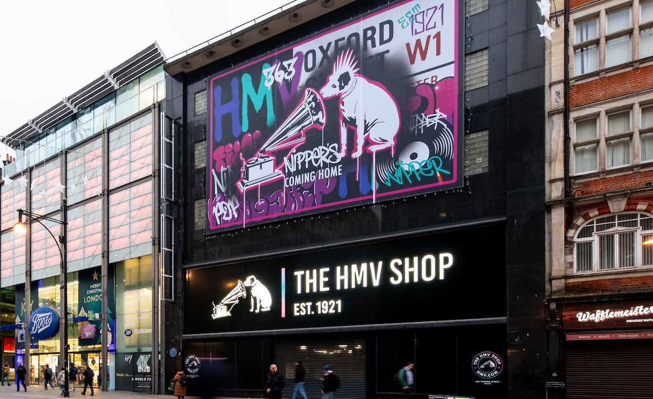HMV confirms Oxford Street store to return this month