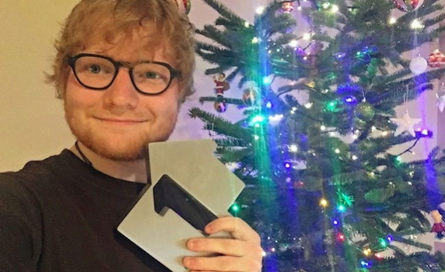Ed Sheeran's Perfect is the Christmas No.1
