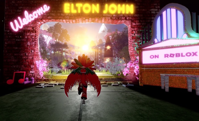 Elton John launches virtual Beyond The Yellow Brick Road Roblox experience