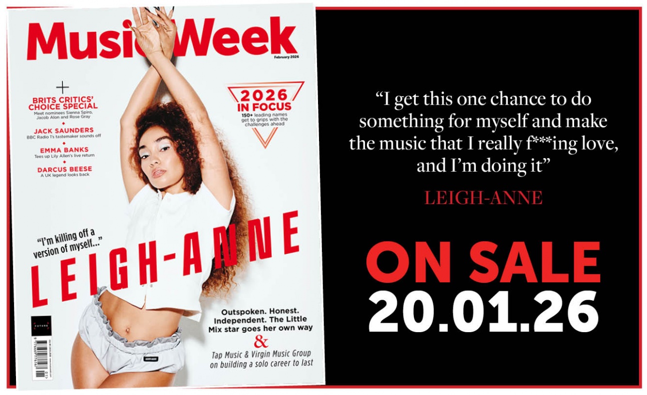 Leigh-Anne covers the February edition of Music Week