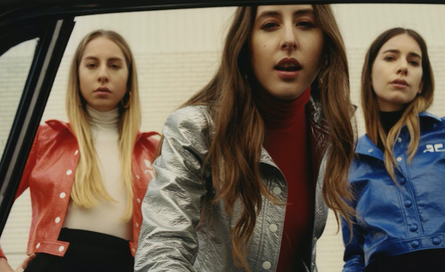 Haim rise to No.1 with Something To Tell You