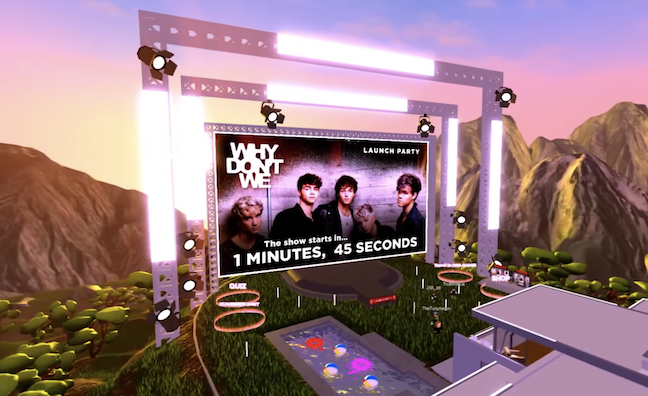 Roblox teams with Atlantic on Why Don't We's virtual launch party