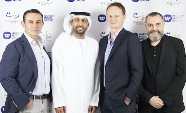 Warner Music Group acquires Middle East and North Africa distributor Qanawat Music