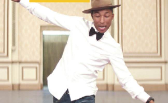 Official Charts Analysis: Pharrell Williams hits No.1 with 106k sales