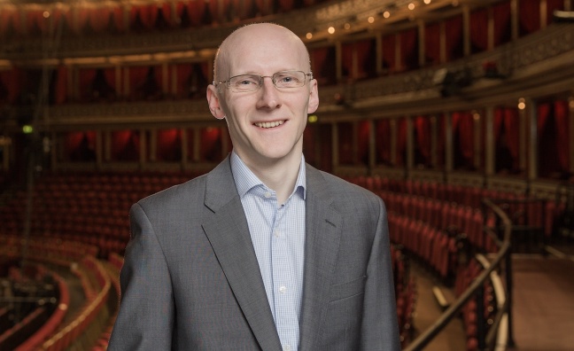 James Ainscough revealed as new CEO at The Royal Albert Hall