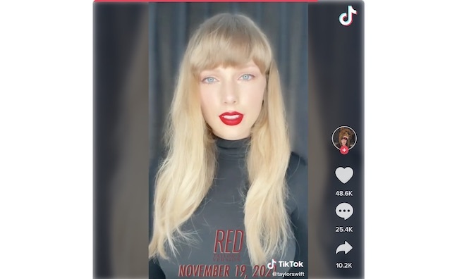 Taylor Swift joins TikTok with nod to UK rap star Dave