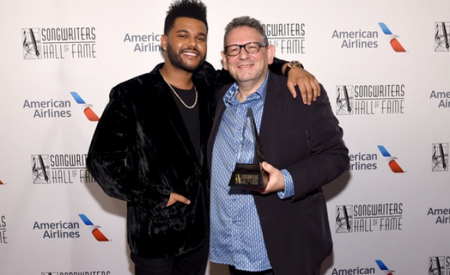 Sir Lucian Grainge honoured by Songwriters Hall Of Fame