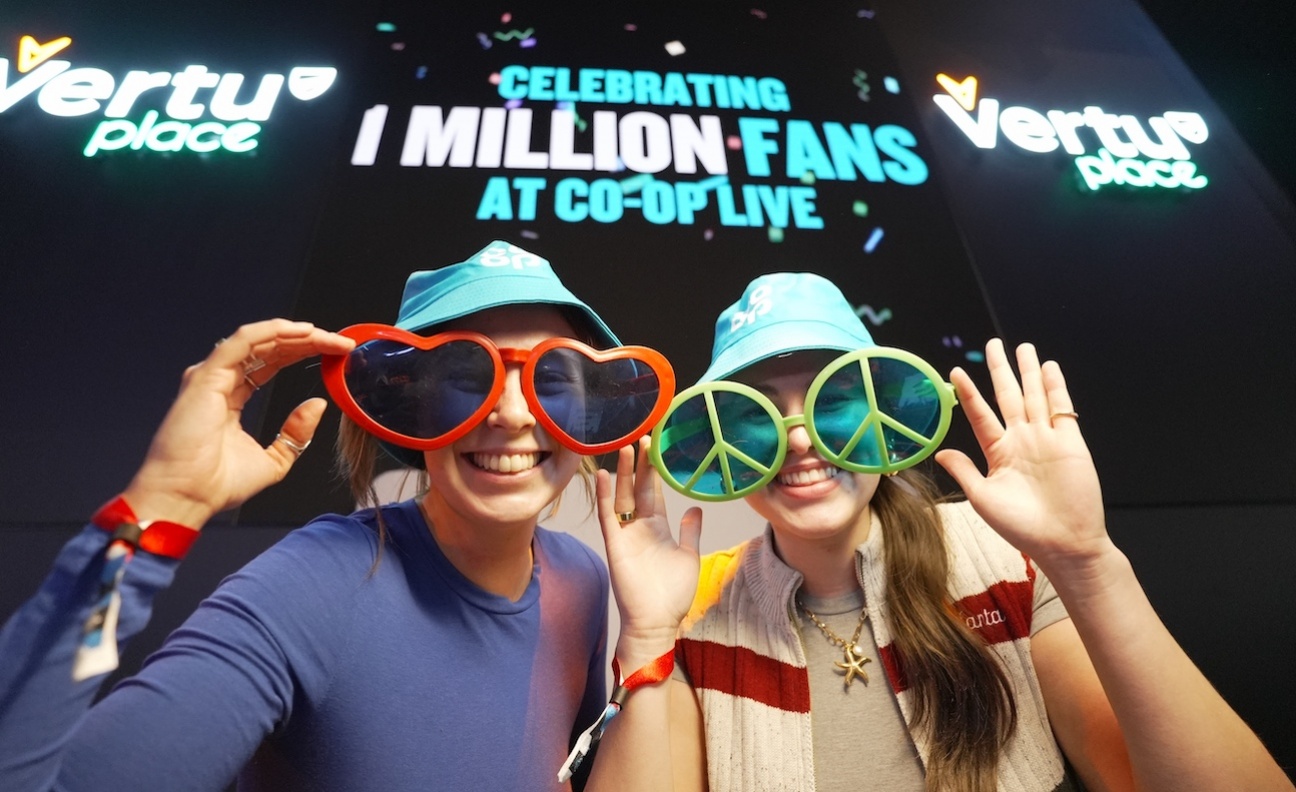 Co-op Live welcomes millionth fan less than a year after opening