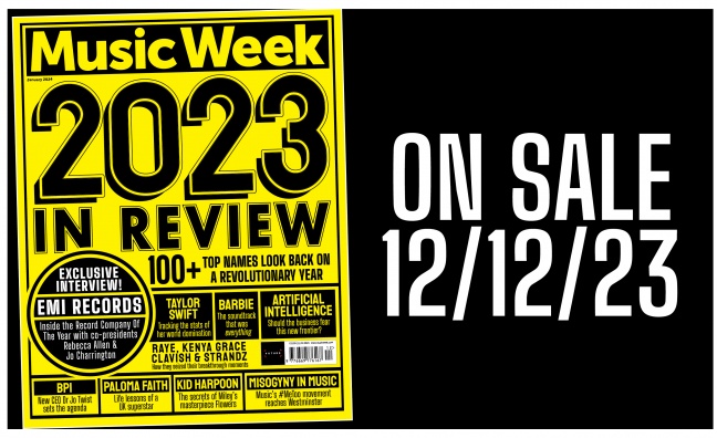 100+ leading figures star in Music Week's 2023 In Review issue