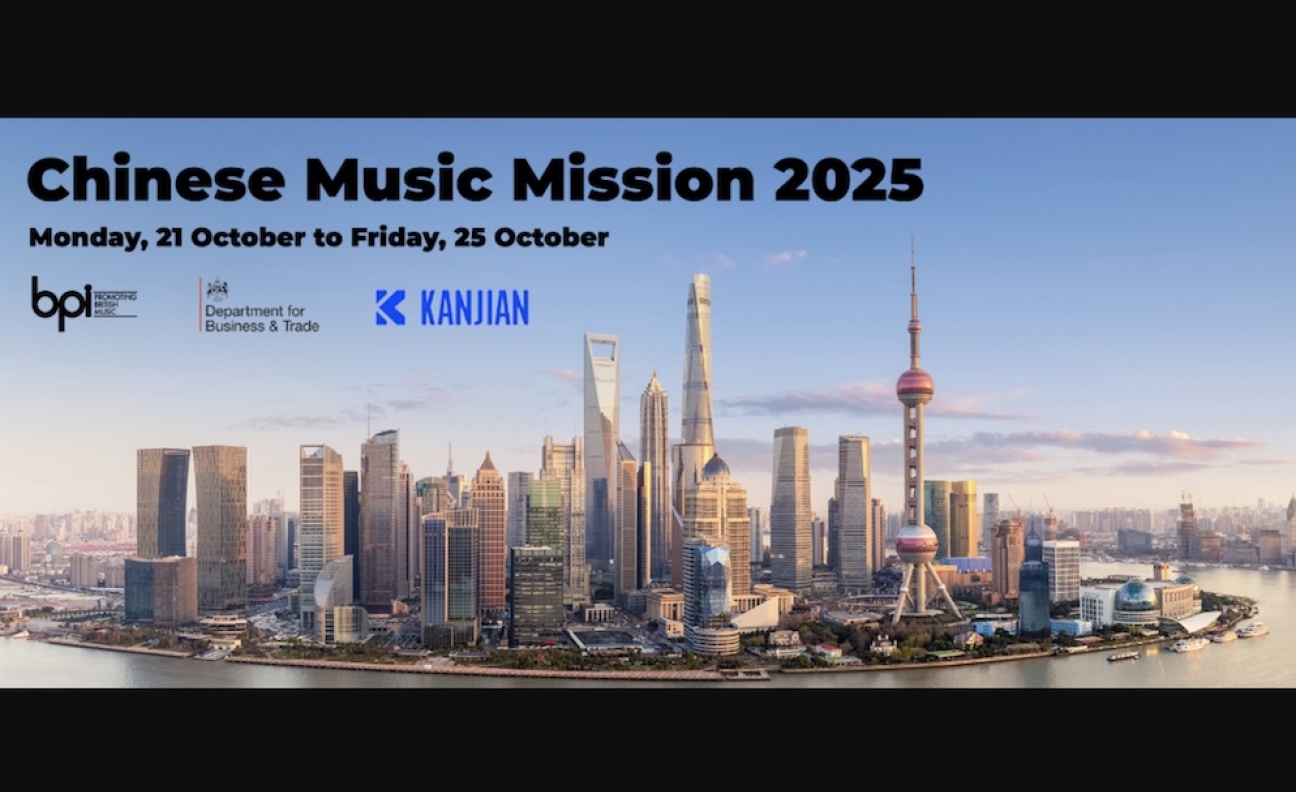 BPI to run UK music industry trade mission to China