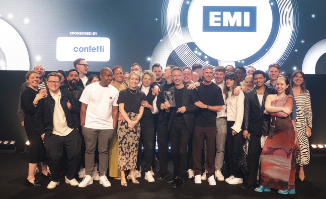 EMI leaders on the Music Week Awards win: 'A career highlight - utterly brilliant and very special'