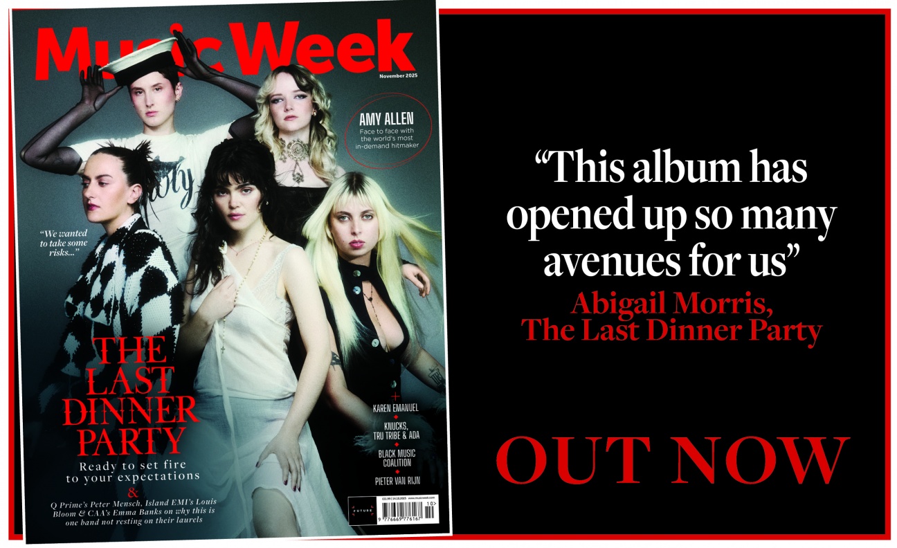 The Last Dinner Party cover the November edition of Music Week