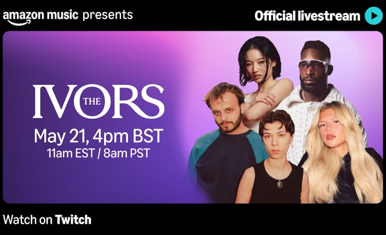 Amazon Music broadcasting behind the scenes at The Ivors 2026