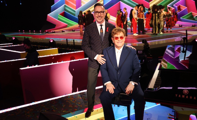 Elton John and David Furnish to be honoured at Artist & Manager Awards