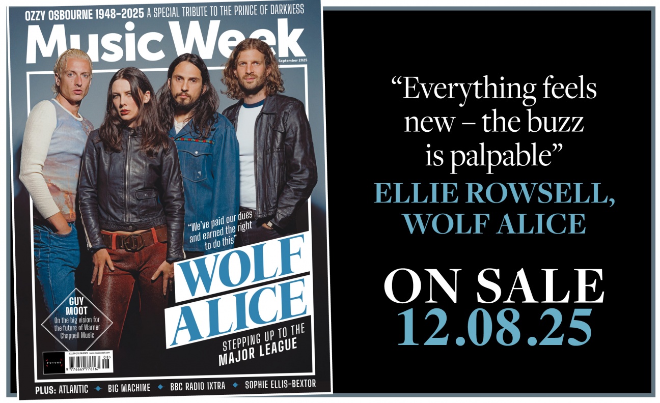 Wolf Alice cover the September edition of Music Week