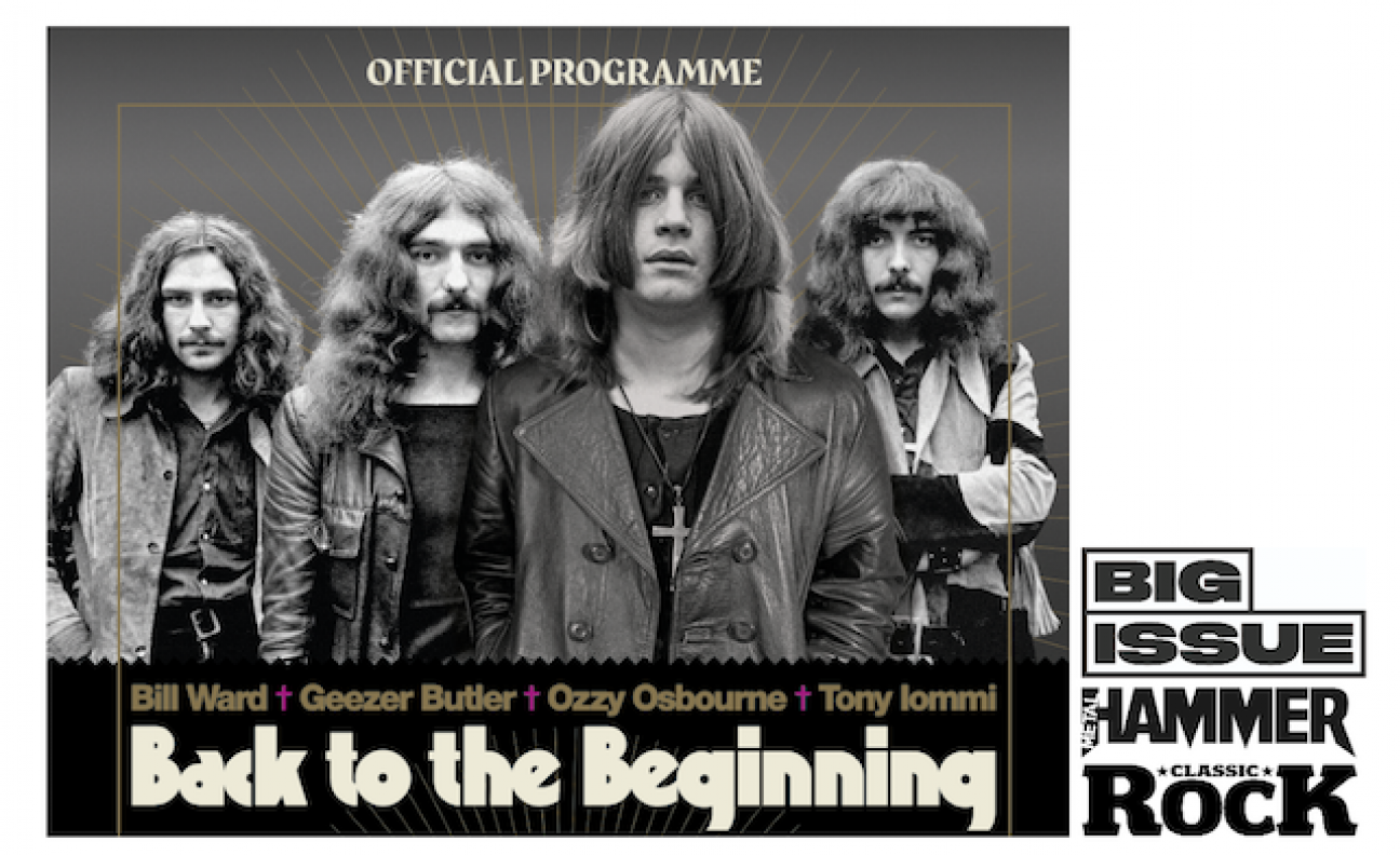 Classic Rock, Metal Hammer & Big Issue join forces for special Black Sabbath charity programme