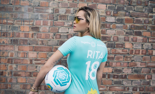 UEFA to sponsor Rita Ora's European tour