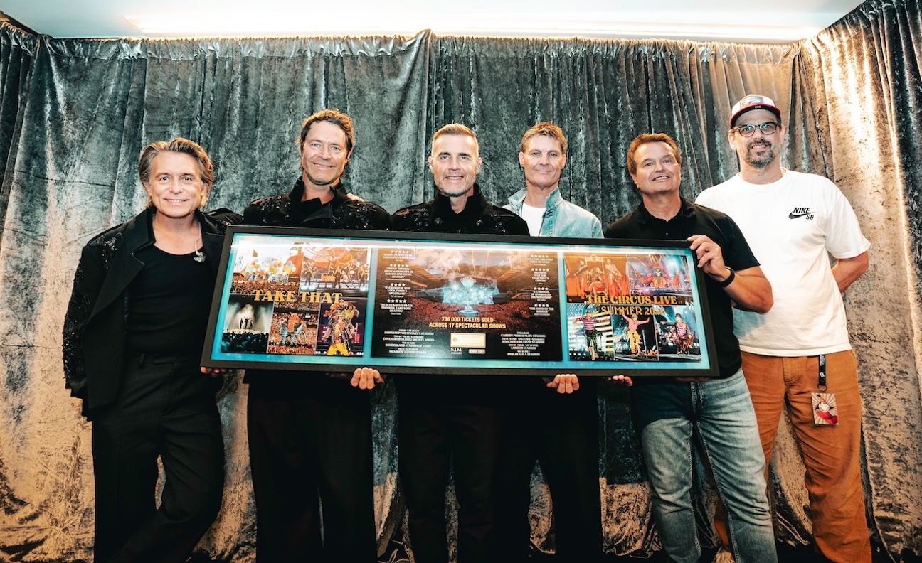 Take That wrap up Circus Live stadium tour with 736k ticket sales
