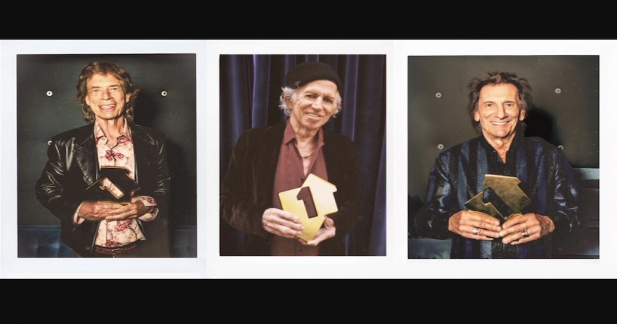 The Rolling Stones continue No.1 run with 15th chart-topping album