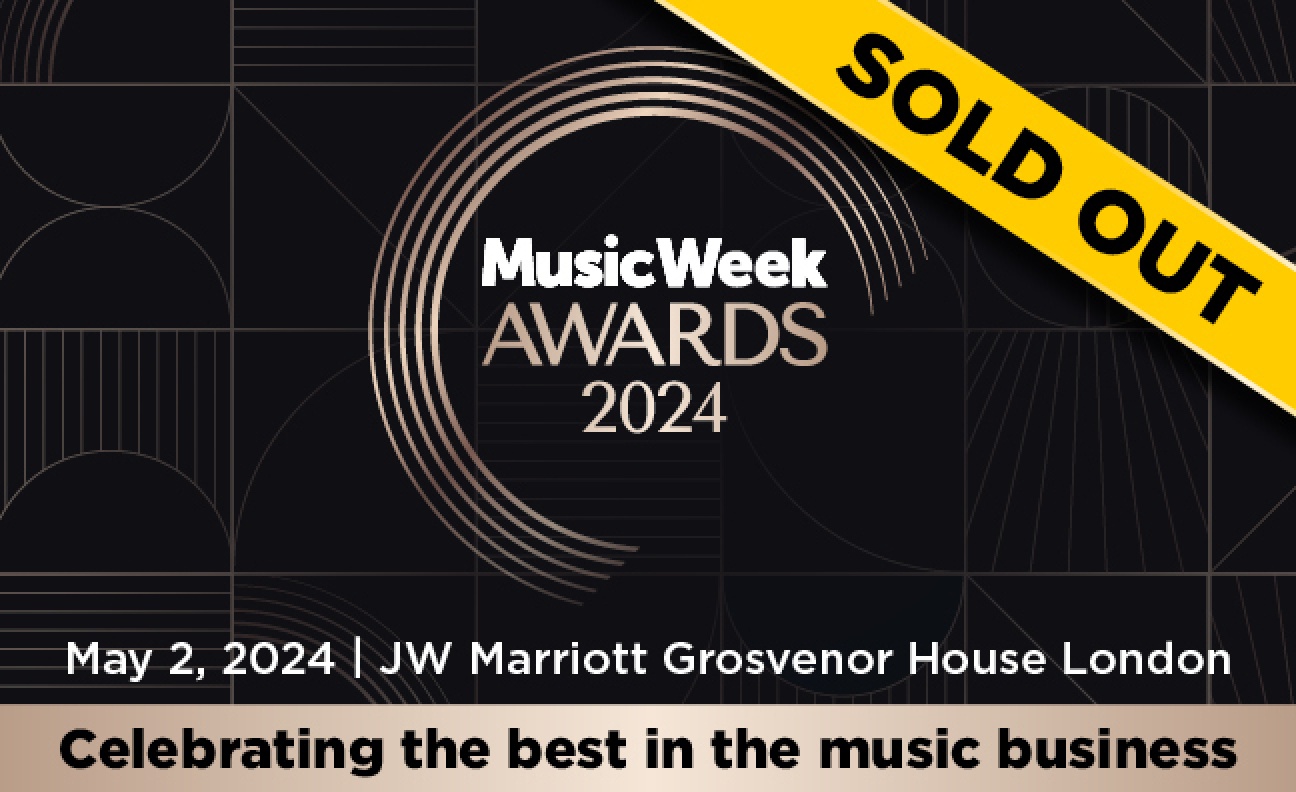 Music Week Awards 2024 is sold out!