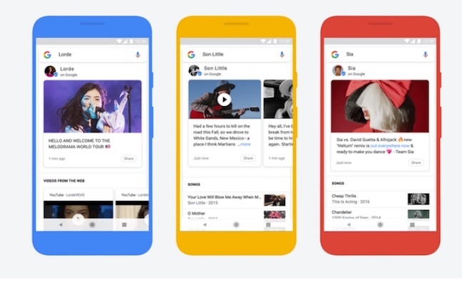 Google puts artists centre stage on search
