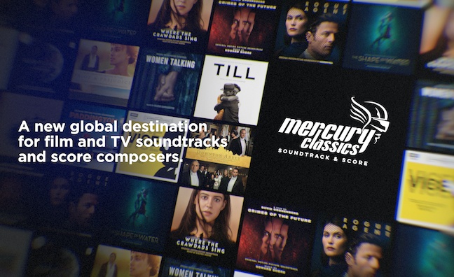 Mercury Classics Soundtrack & Score launches as boutique label for film and TV