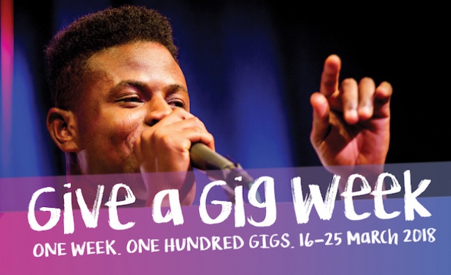 Youth Music confirm the return of Give A Gig Week for 2018 and NME Awards charity partnership

