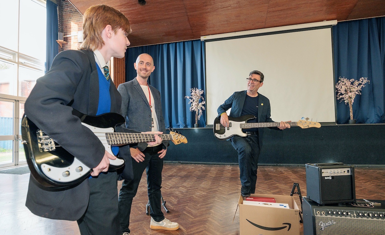 Amazon rolls out music education programme across UK schools