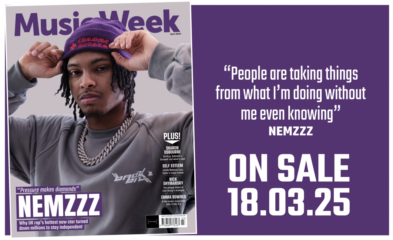 Nemzzz covers the April edition of Music Week 