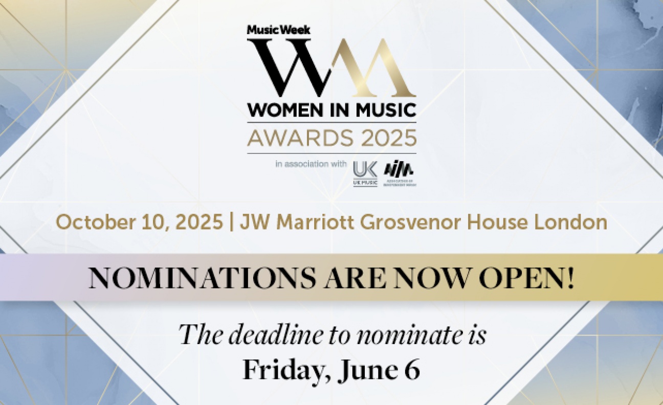 Entries now open for the Music Week Women In Music Awards 2025