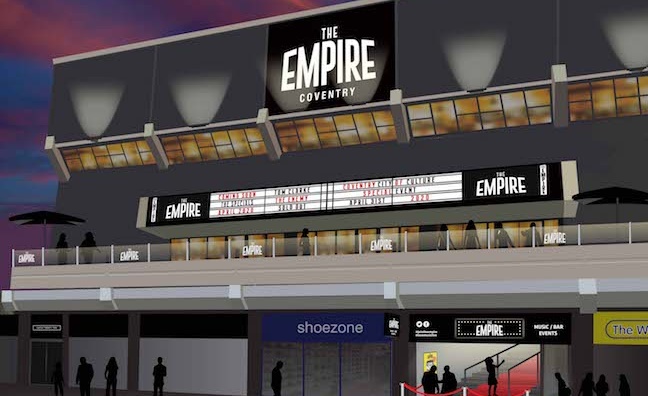 Coventry's The Empire set for city centre move